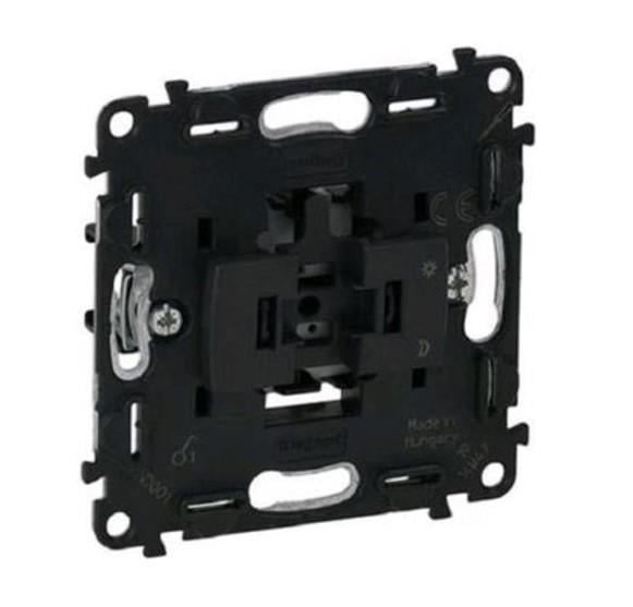 Выключатель одноклавишный Legrand Valena In'Matic скрытого монтажа 70х70 мм Черный (752001)