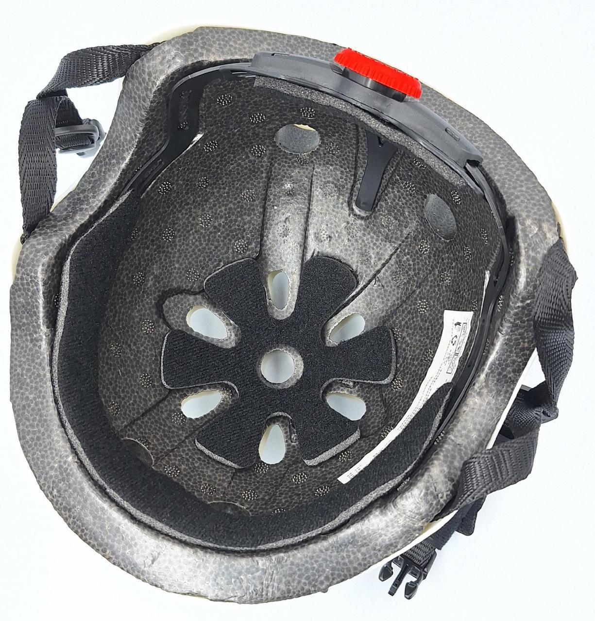 Комплект дитячий шолом та захист Yongkang GB24429-2009 S Космонавт р. 5-9 Білий (G0001886) - фото 7 Комплект дитячий шолом та захист Yongkang GB24429-2009 S Космонавт р. 5-9 Білий (G0001886) - фото 7