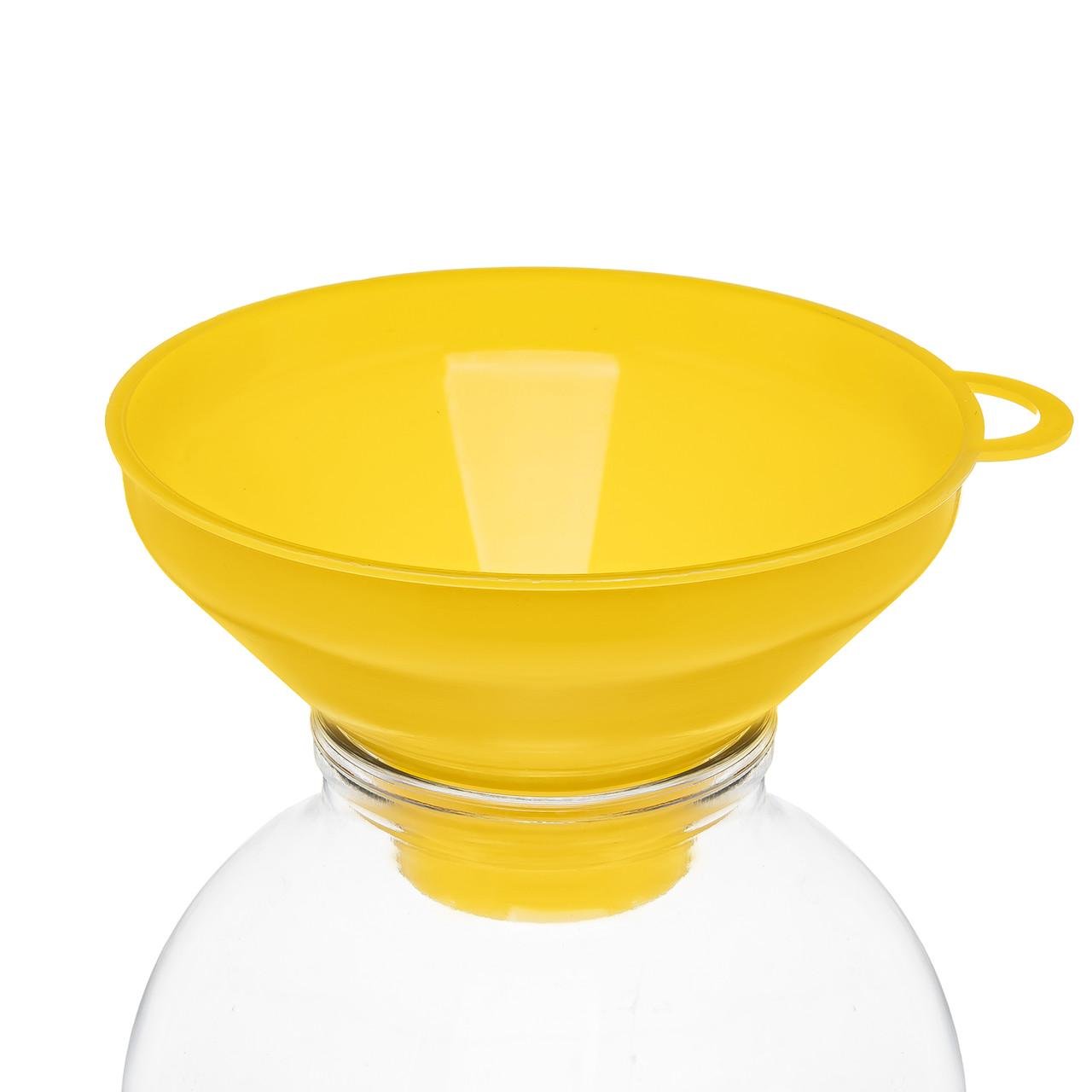 Воронка пластиковая Ø 15,5 см с широким горлом на банку Желтый (1732283724) - фото 7 Воронка пластиковая Ø 15,5 см с широким горлом на банку Желтый (1732283724) - фото 7