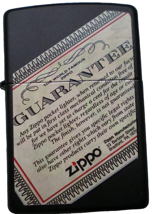 Зажигалка Zippo Planeta Quarantee (218)
