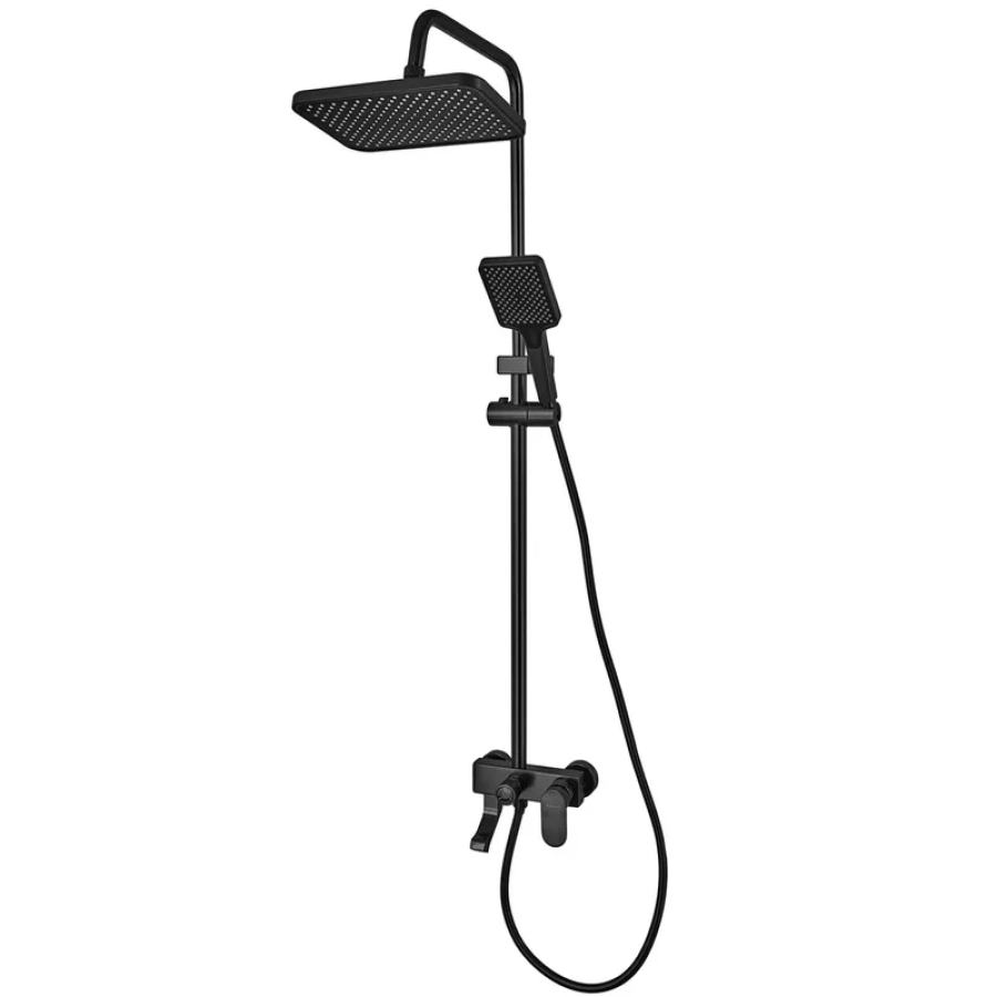 Душевая колонна со смесителем Champion BCG-009-J из алюминия Black (CH6560) Душевая колонна со смесителем Champion BCG-009-J из алюминия Black (CH6560)