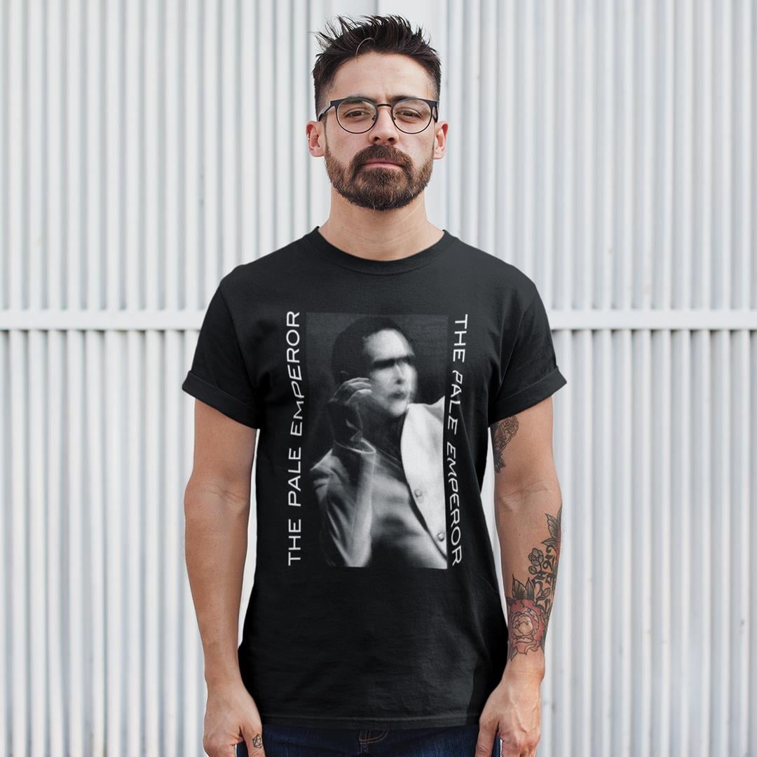 Футболка унісекс Marilyn Manson The Pale Emperor 2XL Чорний (00000011254)