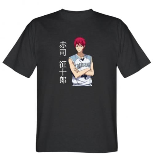Футболка мужская Akashi Seijuro L Черный (15172002-2-190450-L)