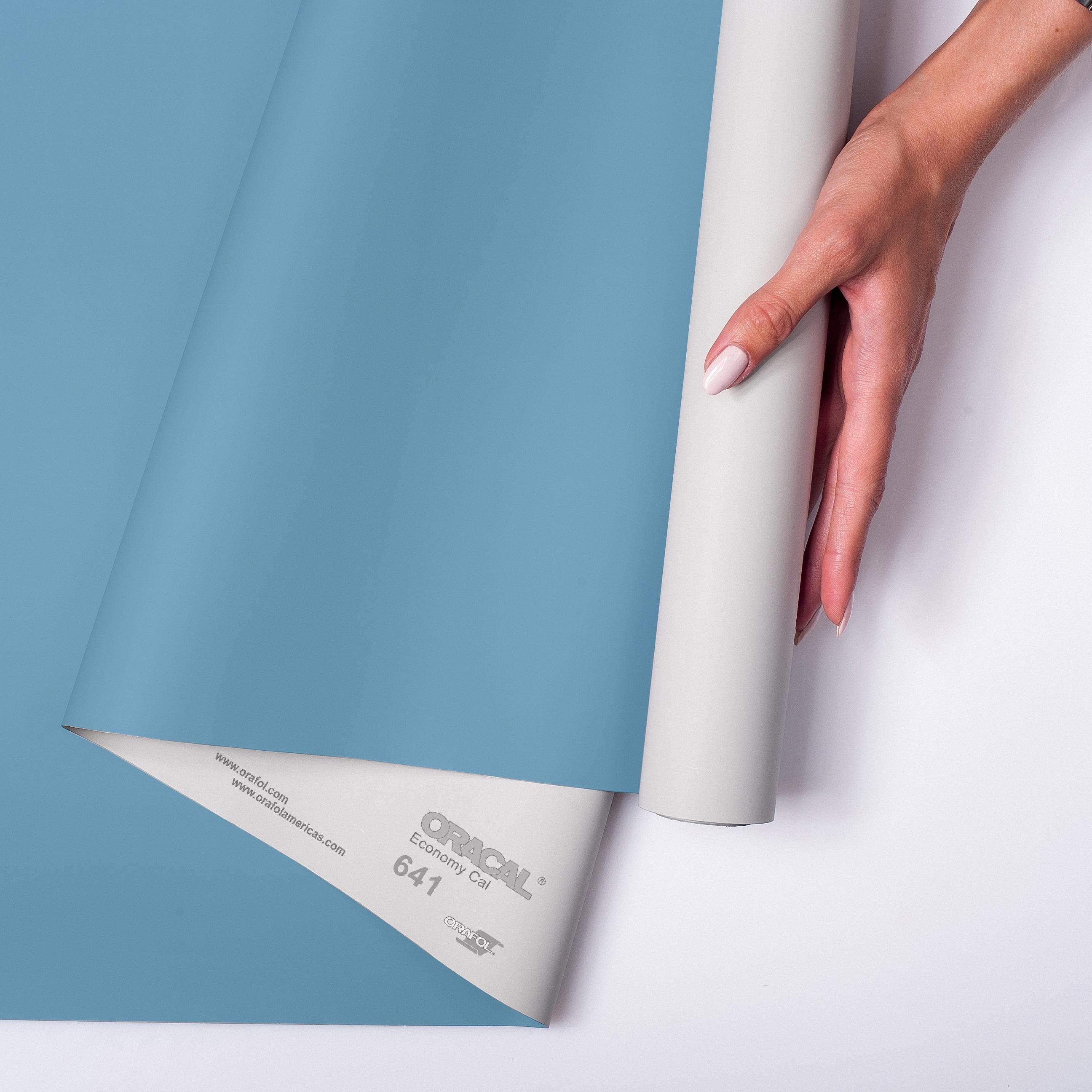 Самоклеющаяся пленка аппликационная ORAFOL 641 1x50 м мат 056 Светло-голубой (00-00014320) - фото 1 Самоклеющаяся пленка аппликационная ORAFOL 641 1x50 м мат 056 Светло-голубой (00-00014320) - фото 1