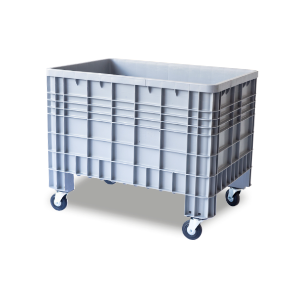 Контейнер EUROPLAST CT/H1 сплошной на 4-х колесах 1165x800x800 мм