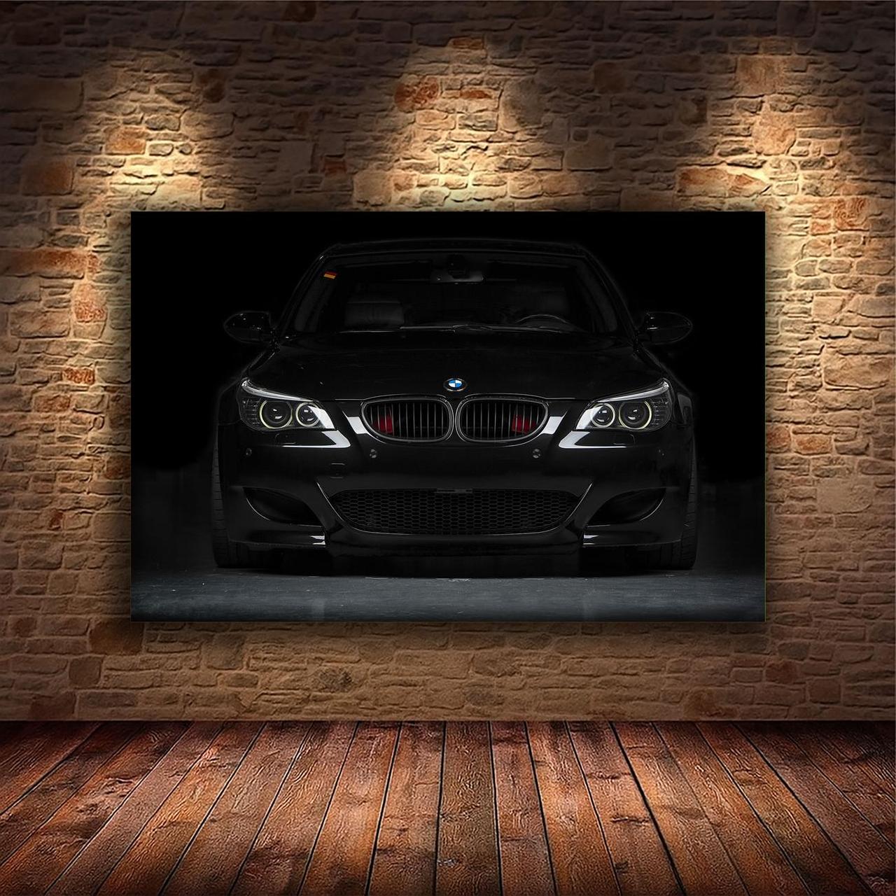 Картина на холсте Спортивный автомобиль 55x85 см (M136)