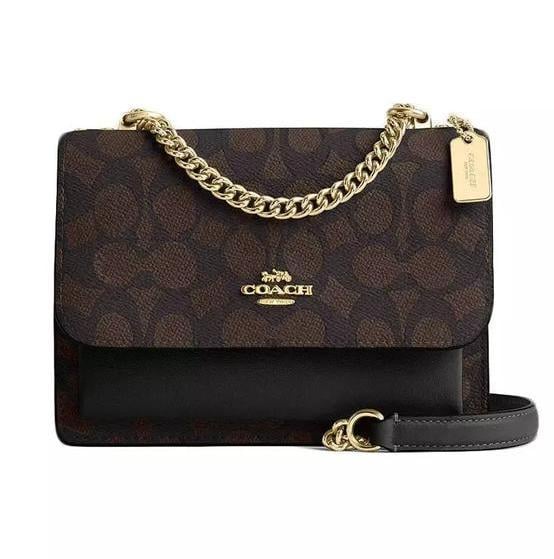 Женская сумка Coach Mini Klare Crossbody Bag In Signature Canvas