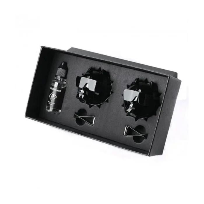 Ароматизаторы в авто Pitbull в подарочной коробке 2 шт. Black (4299-Leader) - фото 3