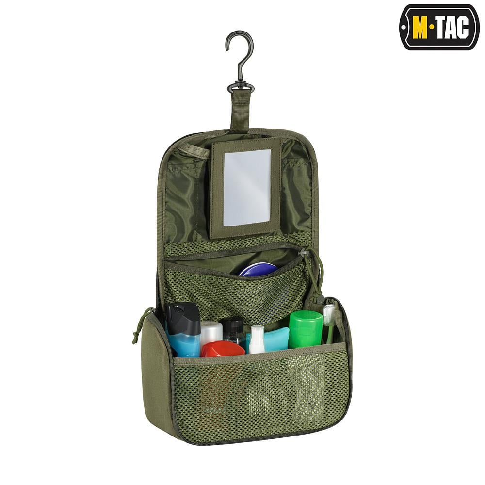 Сумка для туалетных принадлежностей армейская M-Tac Olive (9151) - фото 11 Сумка для туалетных принадлежностей армейская M-Tac Olive (9151) - фото 11