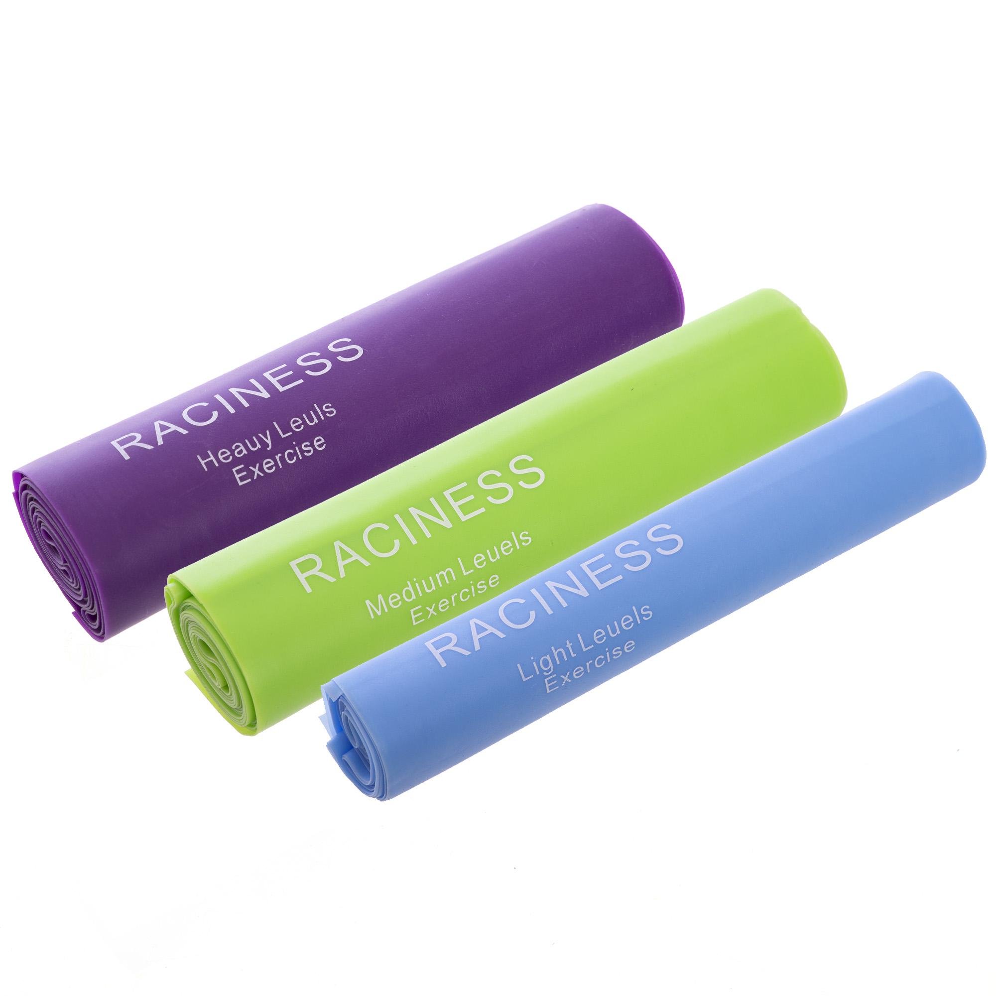 Набор лент для фитнеса и йоги Record RACINESS FI-6908 Разноцветный (NA000861)