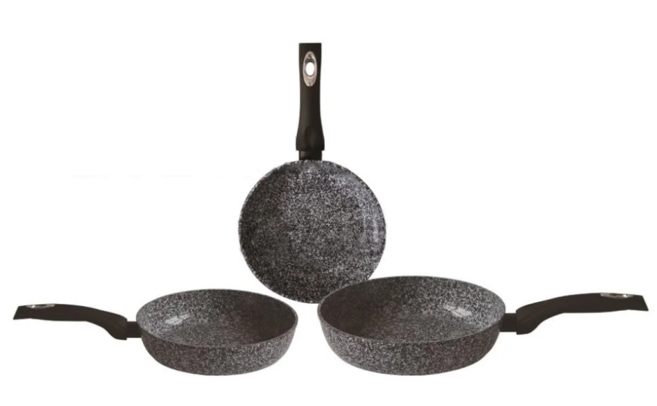 Набор сковородок Edenberg 3 шт с антипригарным покрытием (EB-1738)