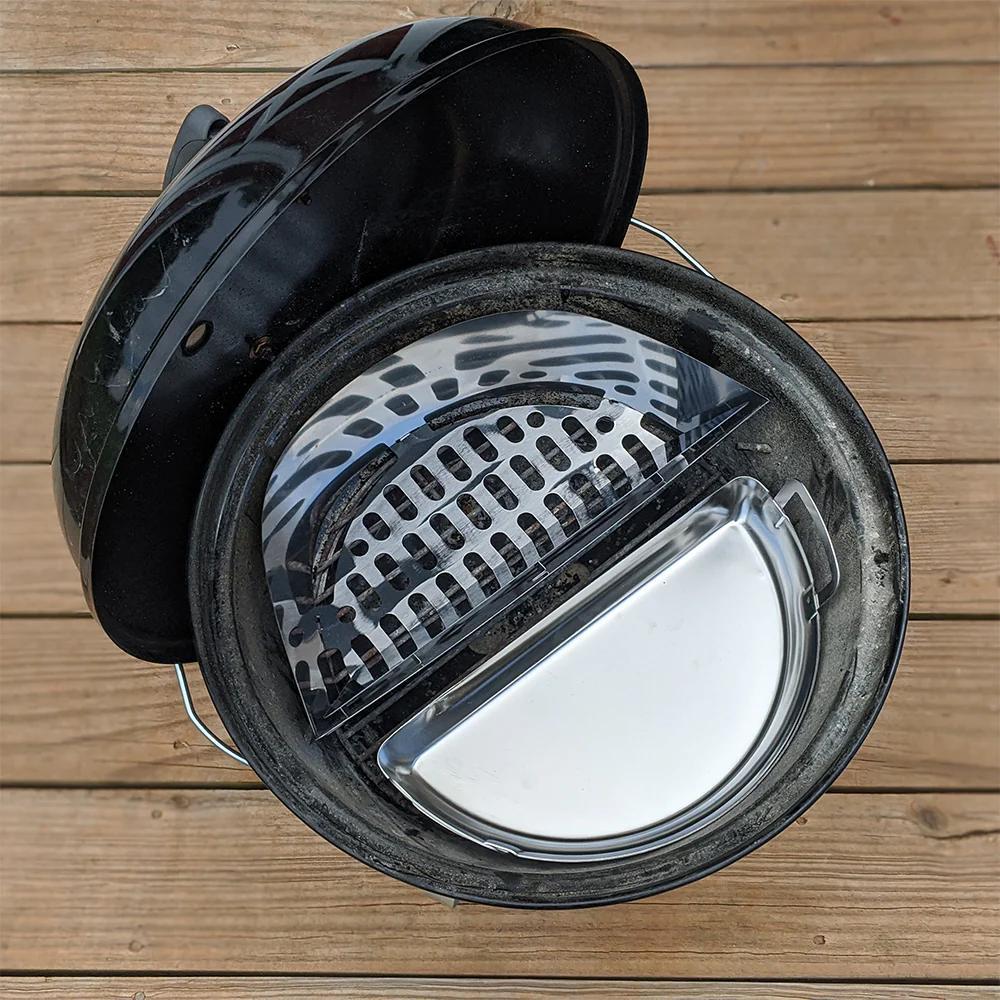 Піддон сталевий SnS Mini Drip Pan для грилів 47 см (2440360116) - фото 8 Піддон сталевий SnS Mini Drip Pan для грилів 47 см (2440360116) - фото 8