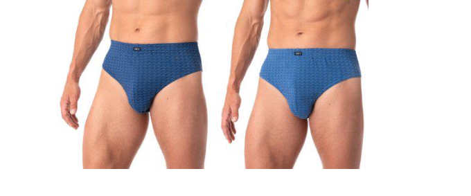 Трусы слипы мужские KEY MPC 813 XL 2 шт . Разноцветный с полосками (5904765685180)