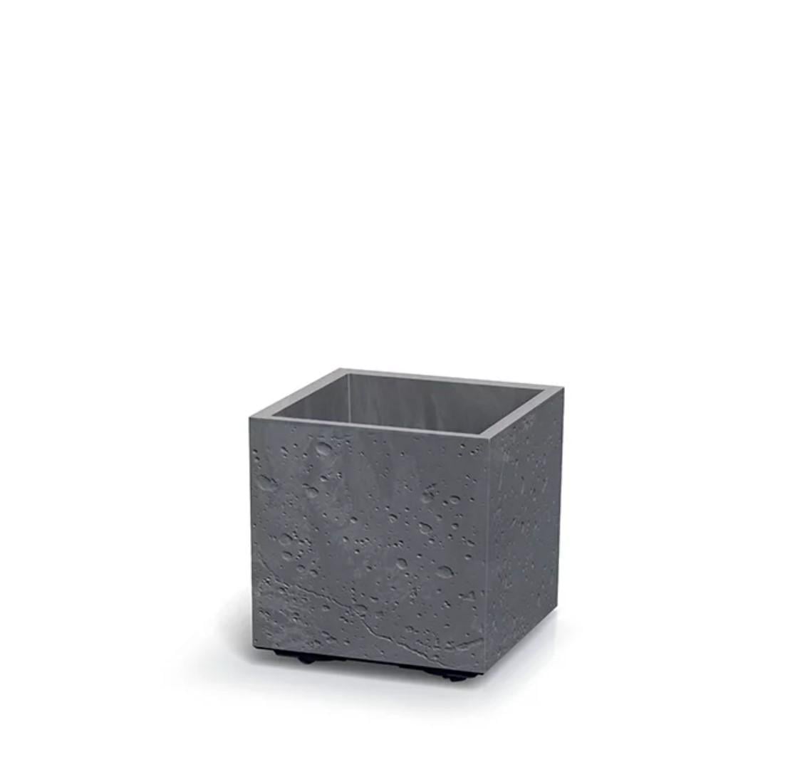 Горшок для цветов Prospeprlast на роликах Sierra Square Beton Effect 30 см Маренго (DSI300E-425U)