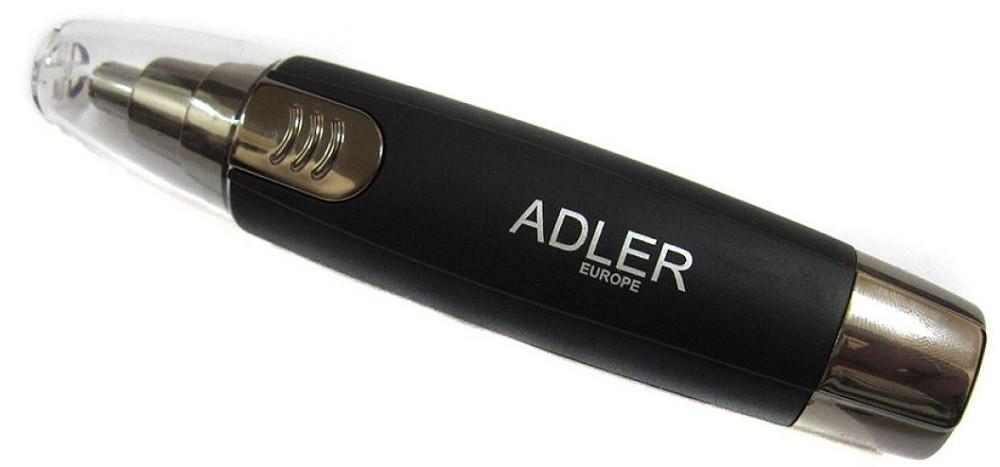 Триммер для носа і вух Adler AD 2911 компактний леза з нержавійки батарейка AA Чорний (e68cf496) Триммер для носа і вух Adler AD 2911 компактний леза з нержавійки батарейка AA Чорний (e68cf496)