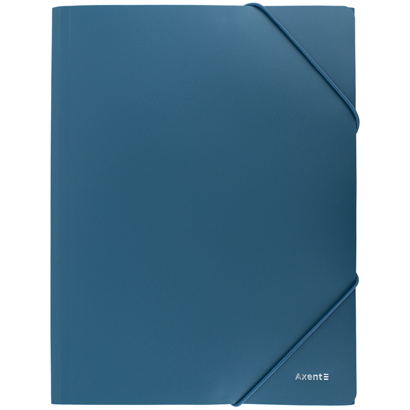 Папка на резинках Axent А4 Earth colors Синий (1504-12-A)