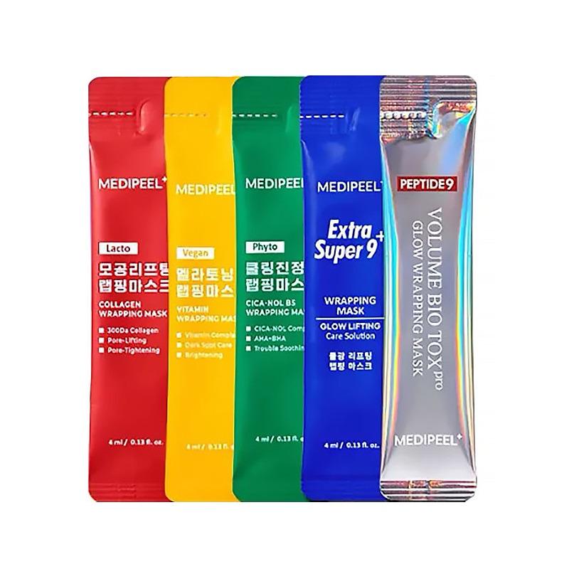 Набор масок-пленок для лица Medi-Peel In My Pocket Wrapping Mask Set 10шт.