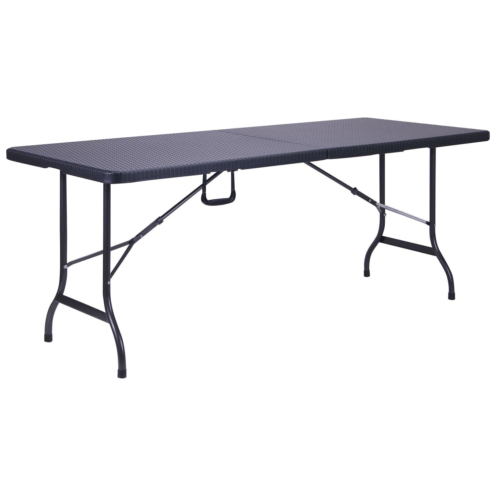 Стол туристический AMF Holding Форд 740х1800х755 мм Черный (41556)