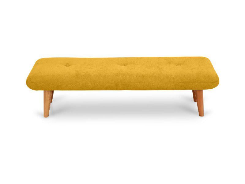 Банкетка Klark 100х42х33 см Жовтий (Арт.37)