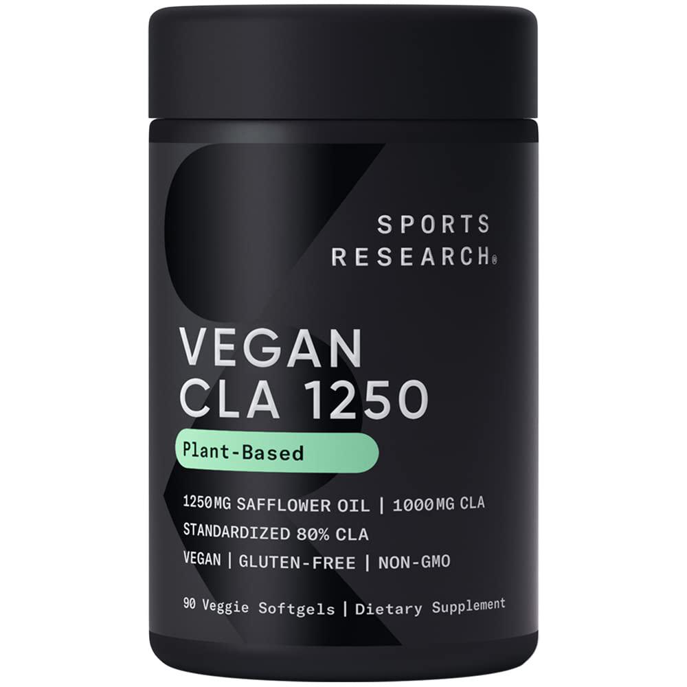Жиросжигатель Sports Research вегan CLA 1250 90 вег. капс. 1250 мг