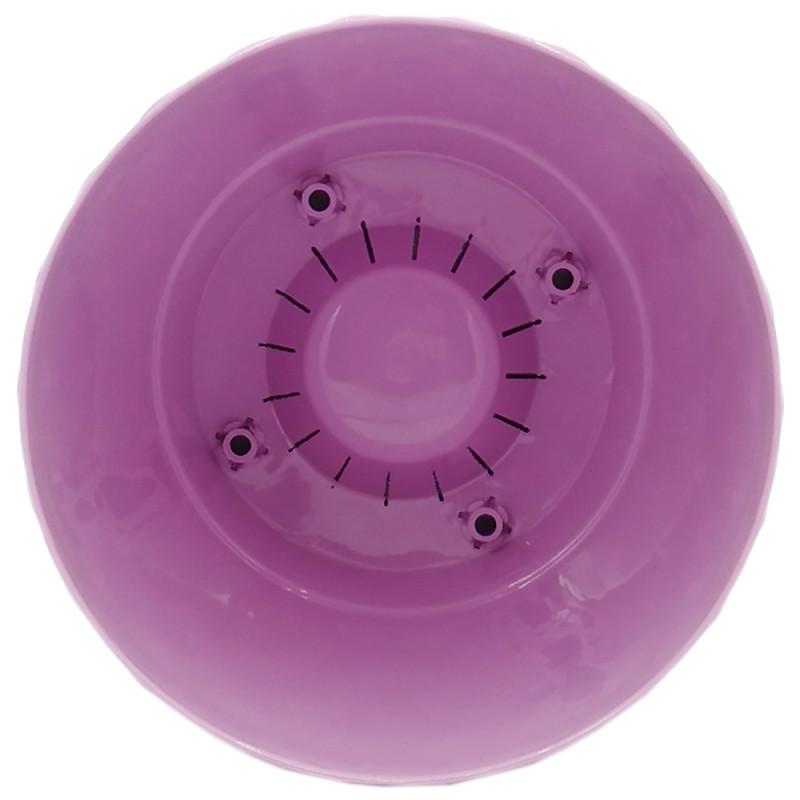 Горшок для цветов Poliwork Pinecone 5,6 л 4 шт. Фиолетовый - фото 2