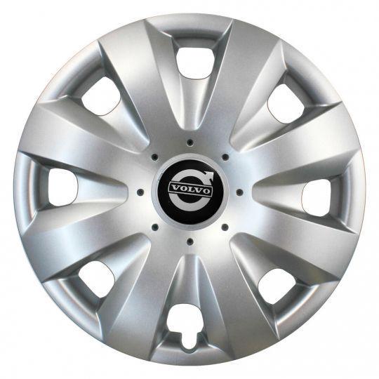 Автомобильные колпаки SKS 321 R15 с логотипом Volvo 4 шт. Серебристый