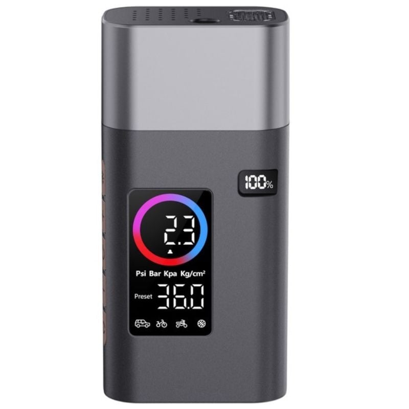 Автокомпресор ATRIA MS22C-205 портативний 100W 20 л/хв 6000 мАг (28690279) Автокомпресор ATRIA MS22C-205 портативний 100W 20 л/хв 6000 мАг (28690279)