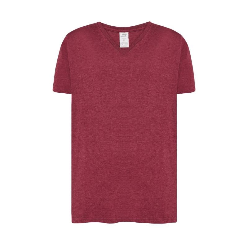 Футболка JHK URBAN V-NECK S Бордовый (BUH) Футболка JHK URBAN V-NECK S Бордовый (BUH)
