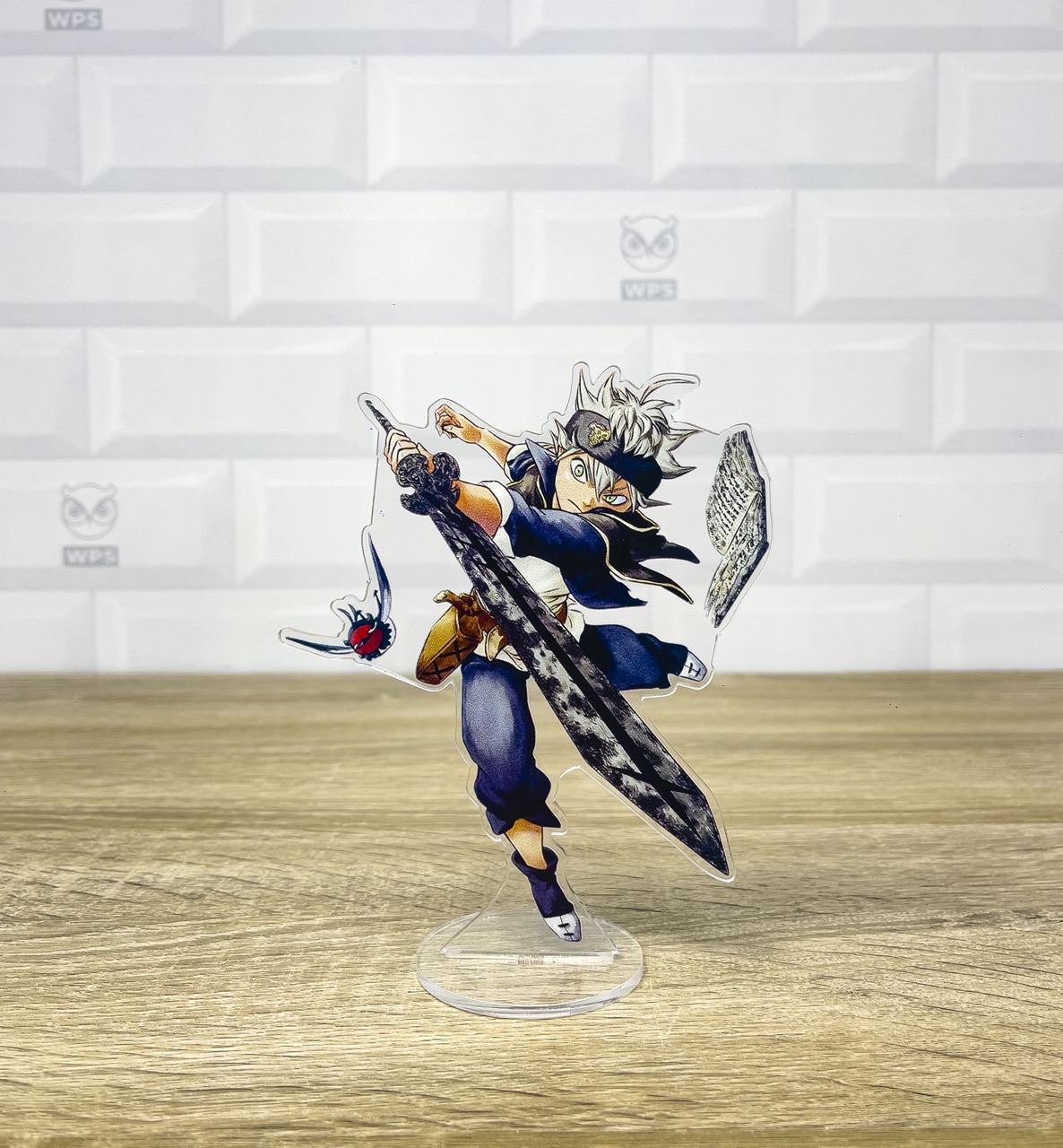 Фигурка коллекционная акриловая Аниме Черная клевера меч короля-мага Аста 1 15 см (2117164919)