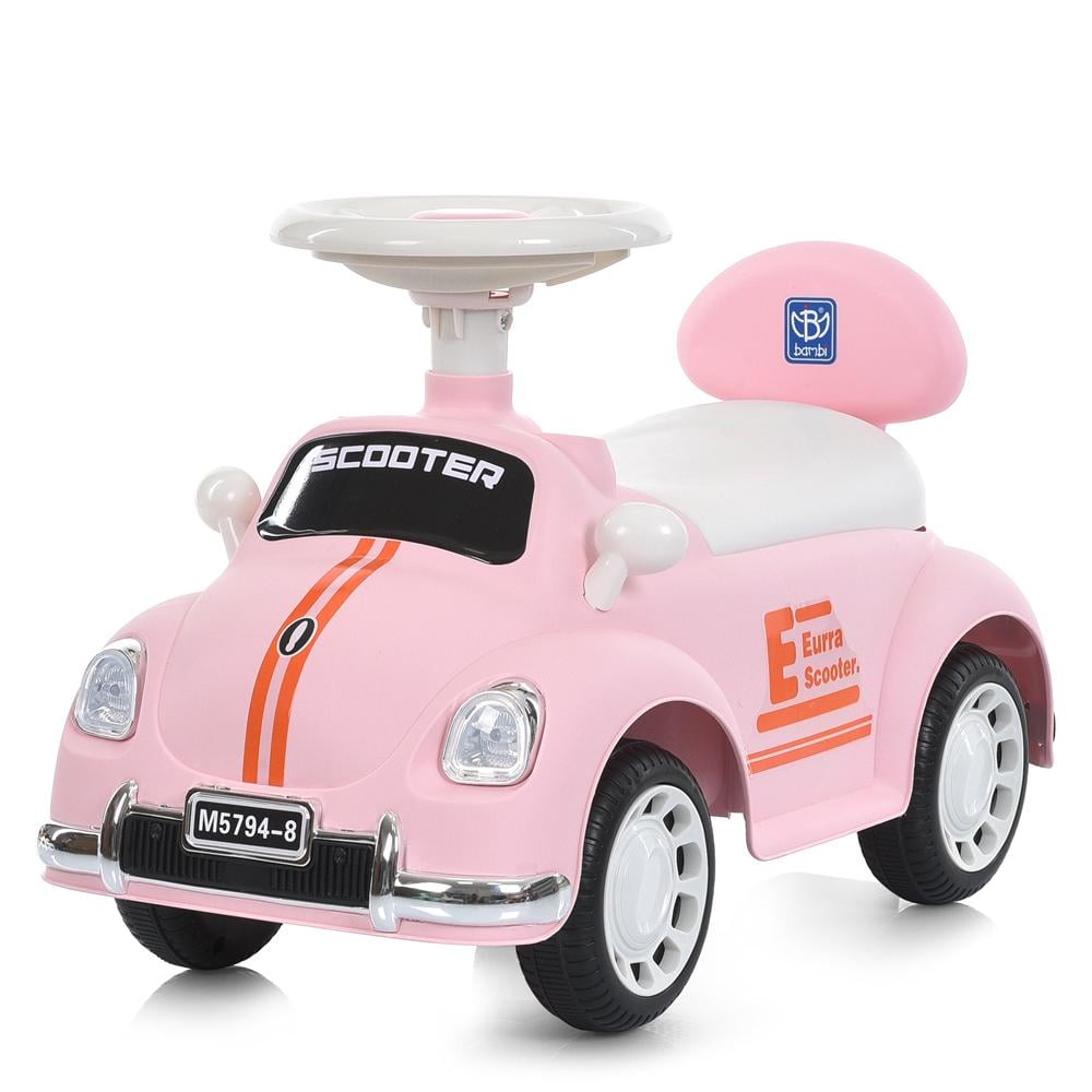 Каталка-толокар Bambi M 5794-8 Розовый Каталка-толокар Bambi M 5794-8 Розовый