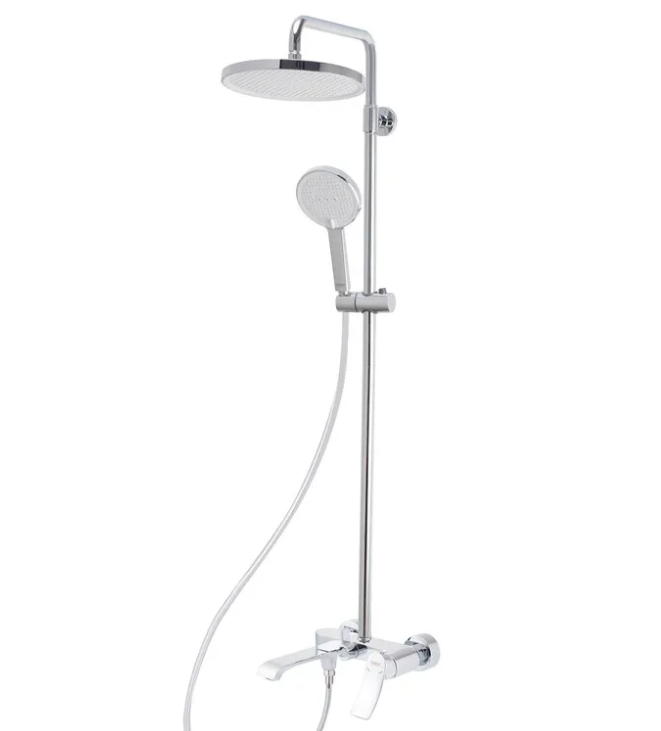 Душова система Haiba Bolero 009-J HB9579 з подовжувачем в комплекті латунна Хром (HB9579)