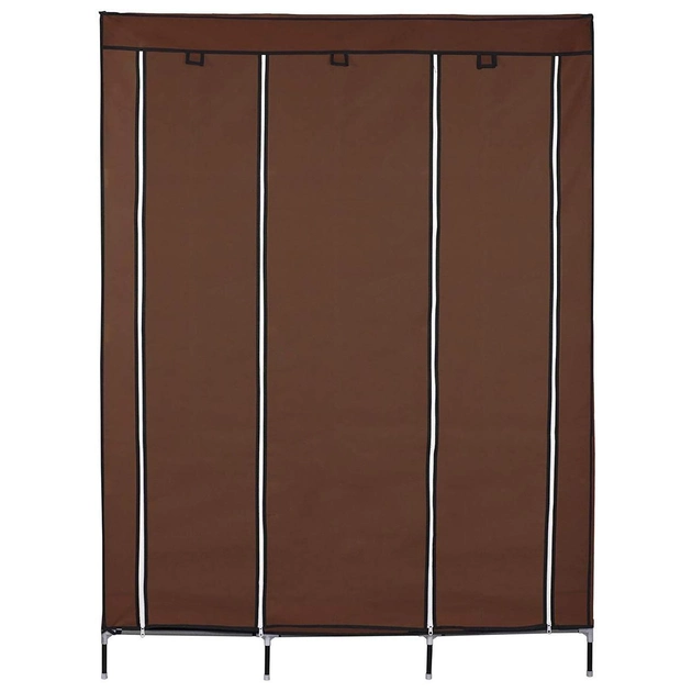 Тканинна шафа з каркасом STORAGE WARDROBE 88130 LK-14 3 секції 175х130х45 см - фото 2