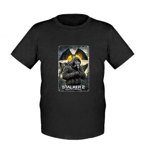 Футболка детская S.T.A.L.K.E.R 2 Сердце Чернобыля 140 см Черный (18639472-2-209121-M)