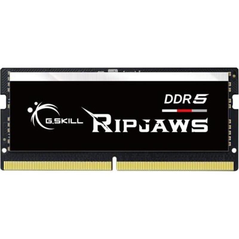 Оперативная память G.Skill Ripjaws 16 Гб SO-DIMM DDR5 4800 MHz Черный (F5-4800S4039A16GX1-RS)