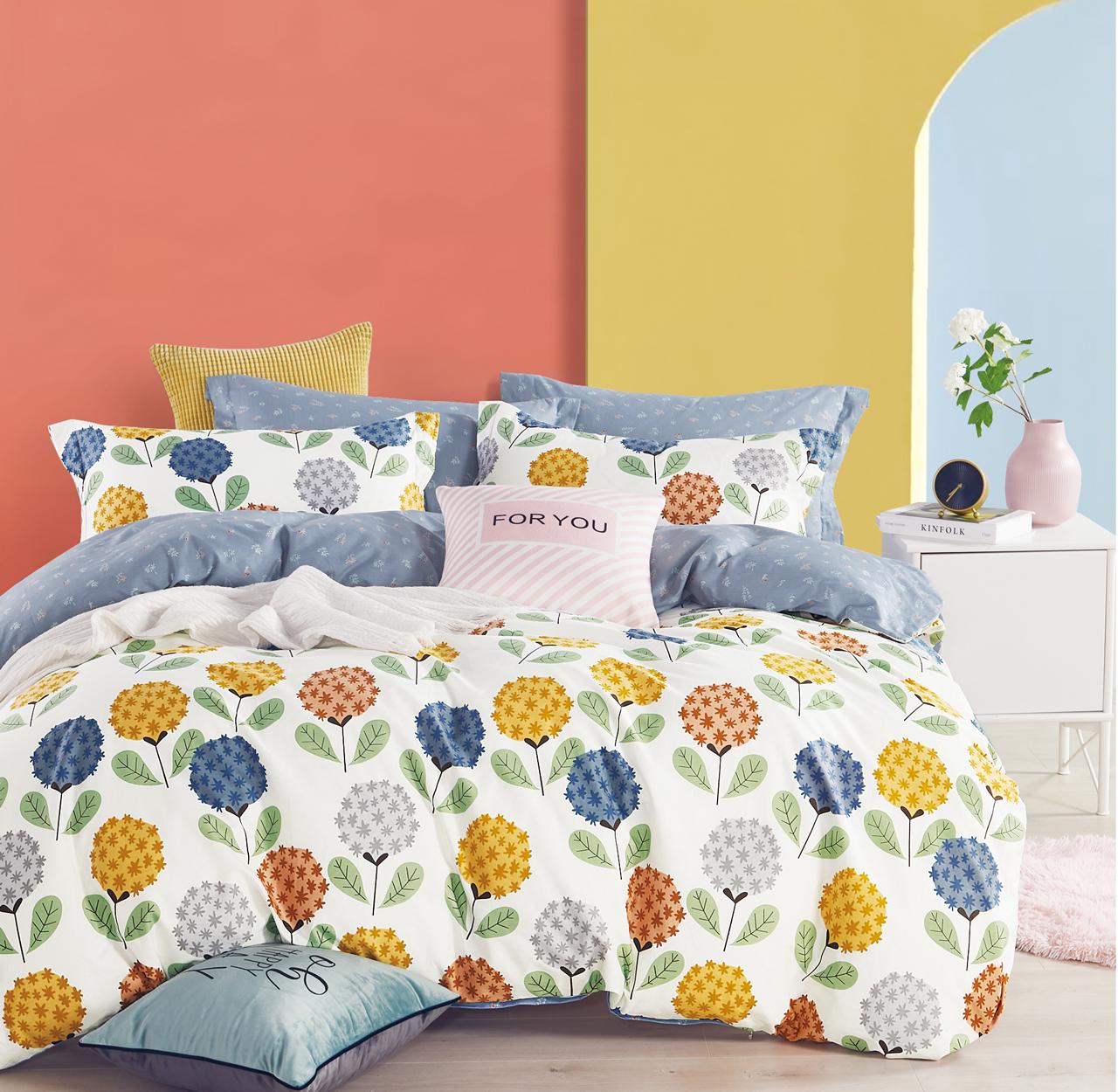 Комплект постельного белья Love You евро сатин JY2435 (32046)