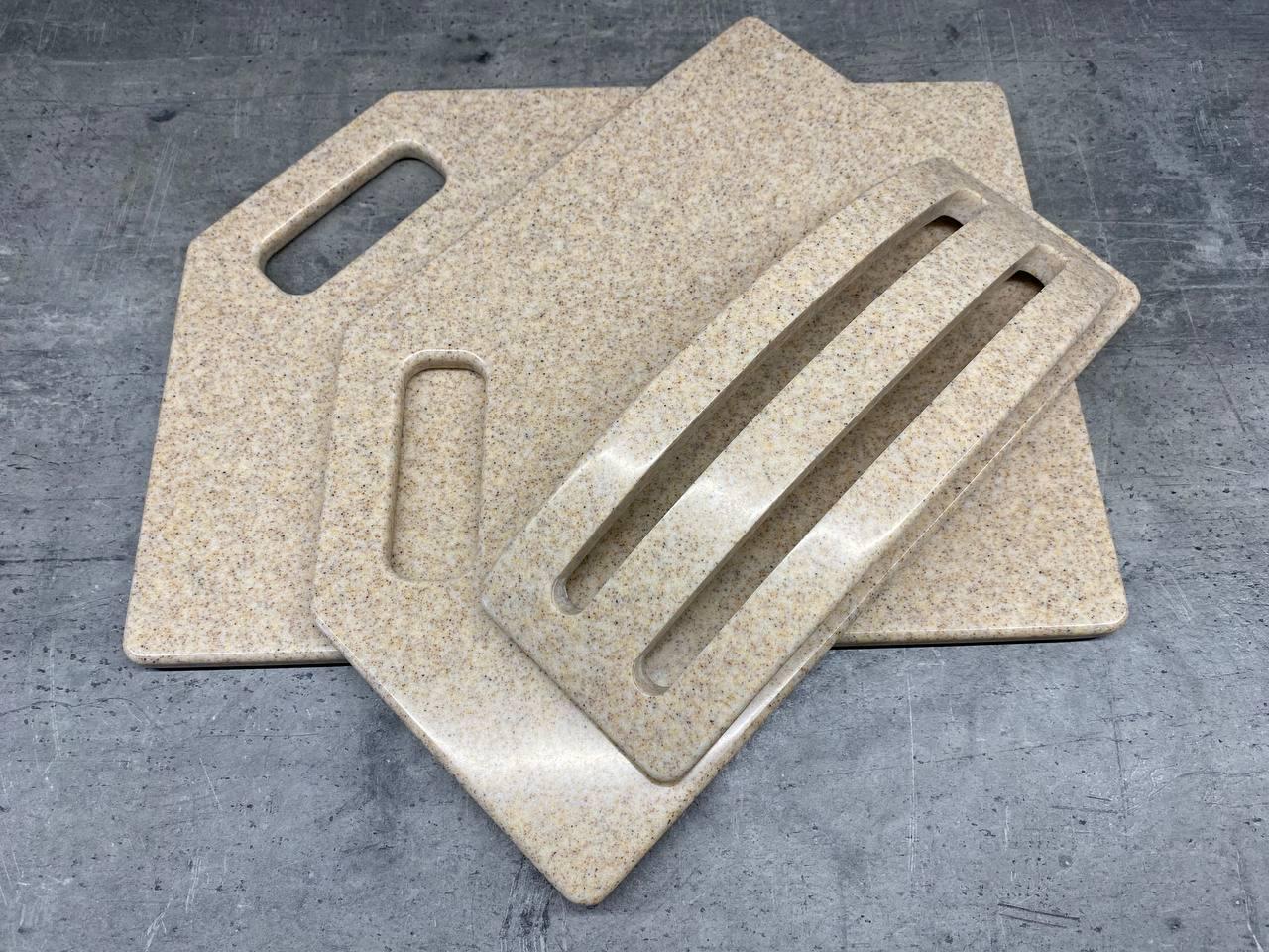 Набор досок кухонных Navajo из искусственного камня на подставке 2 шт. (221) - фото 3 Набор досок кухонных Navajo из искусственного камня на подставке 2 шт. (221) - фото 3