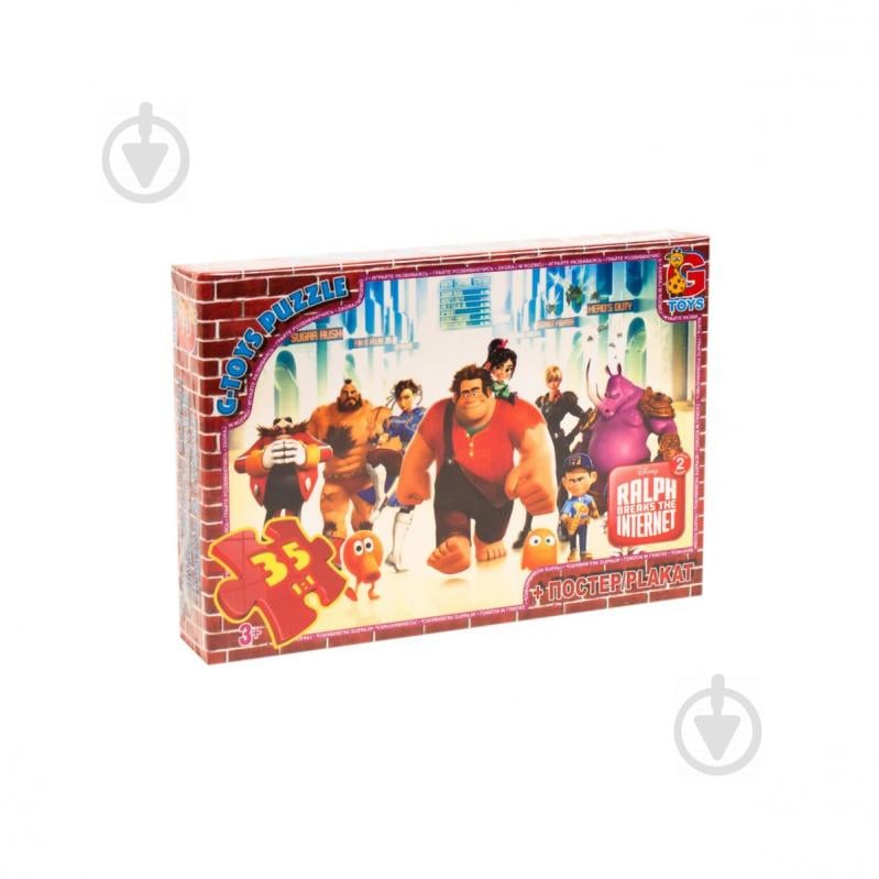 Пазлы Ральф против интерента 35 элементов Gtoys (RAL81)