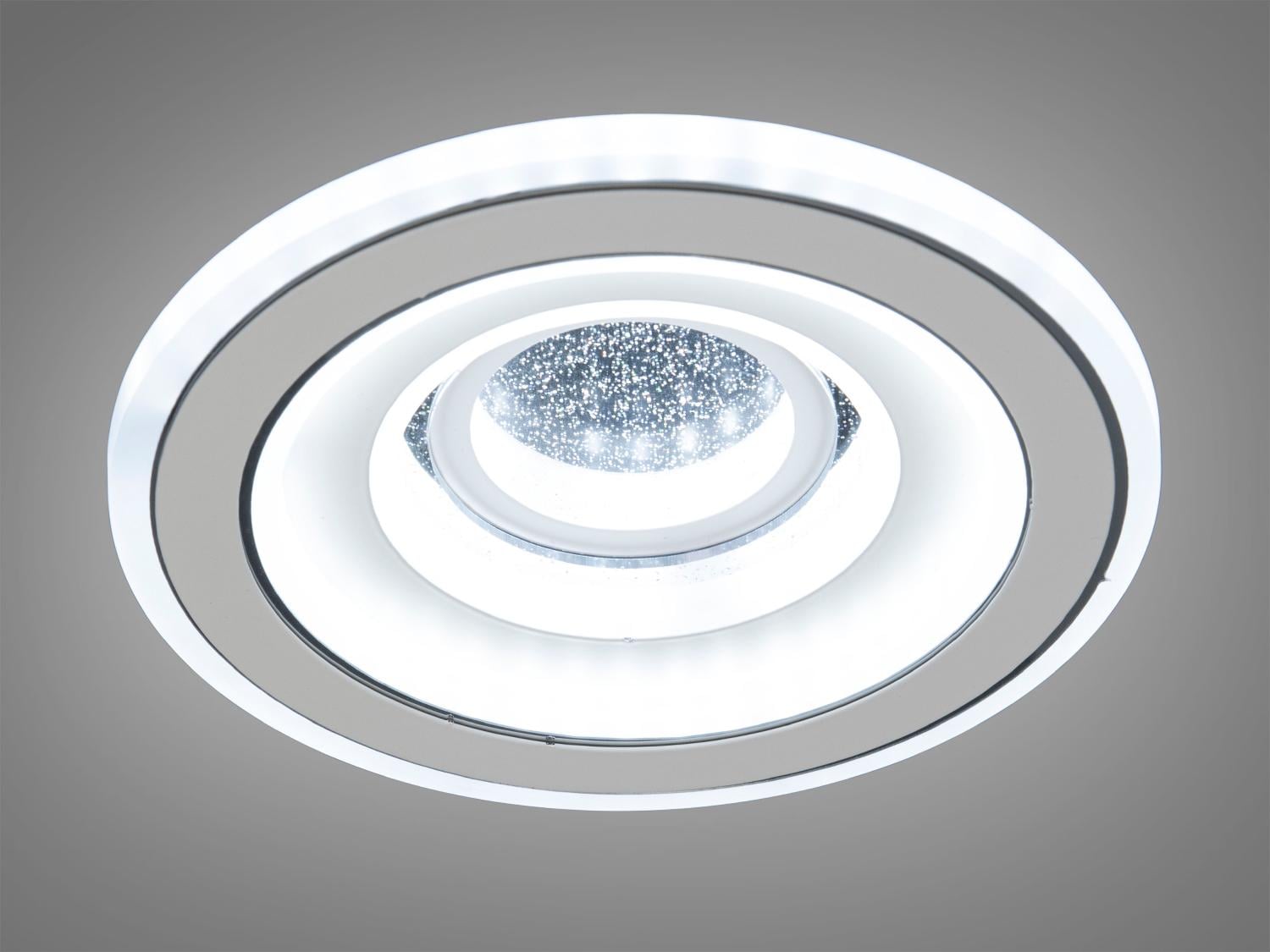 Светильник светодиодный 32 Вт Белый/Черный (12179)