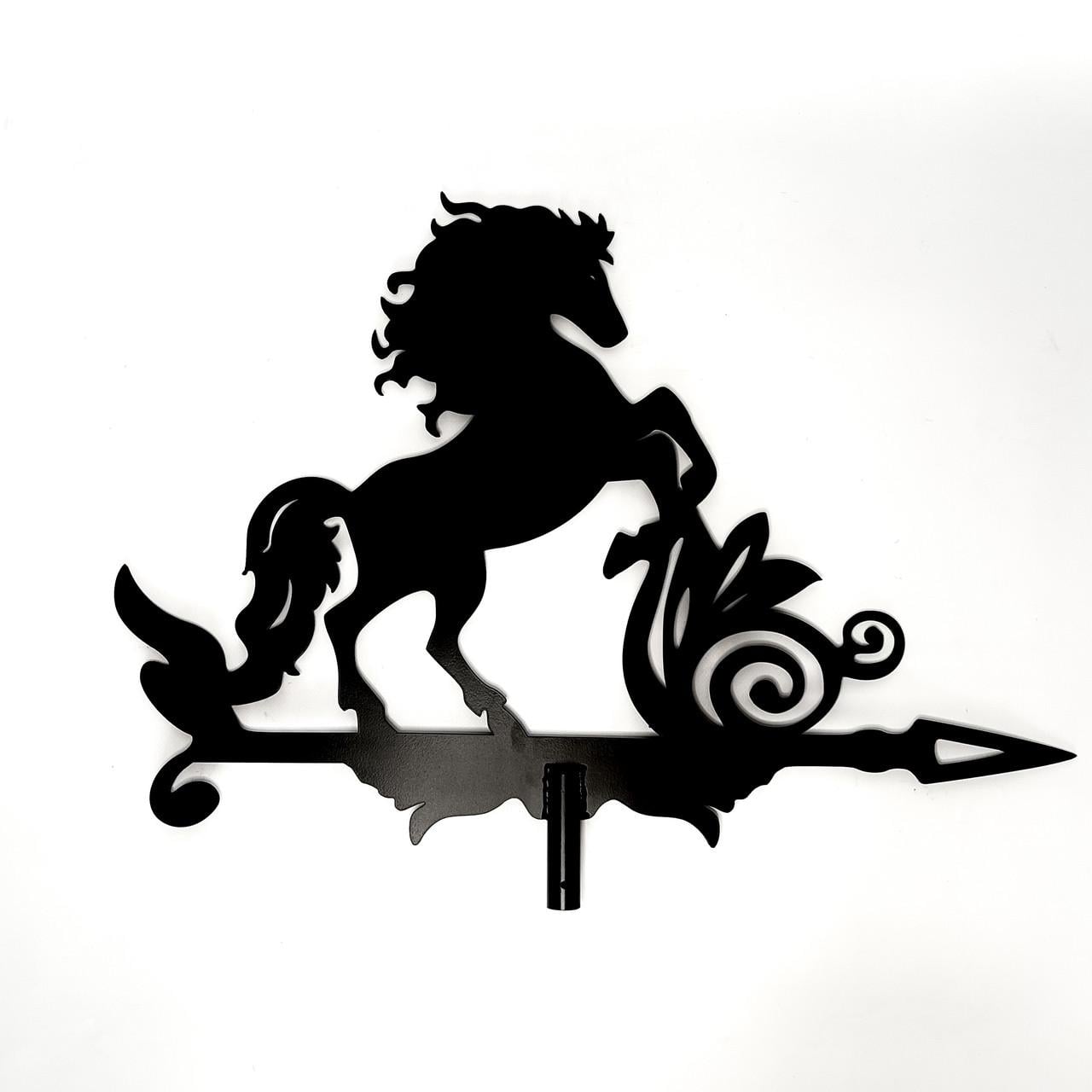 Флюгер на крышу маленький Конь 2 на беседку/колодец/забор 70x50 см (1092347) Флюгер на крышу маленький Конь 2 на беседку/колодец/забор 70x50 см (1092347)