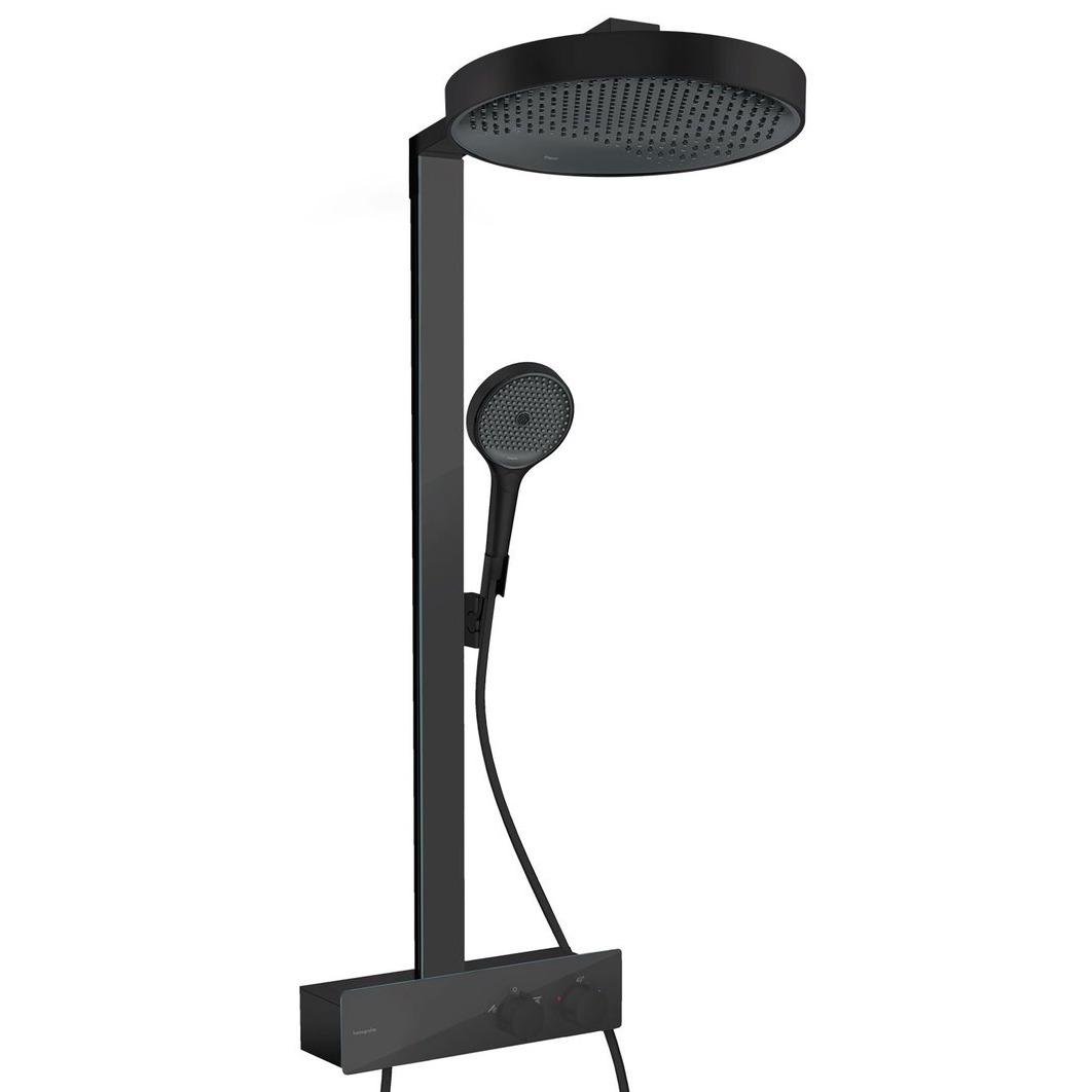 Душевая система с термостатом Hansgrohe Rainfinity 26853670 Черный (236905)