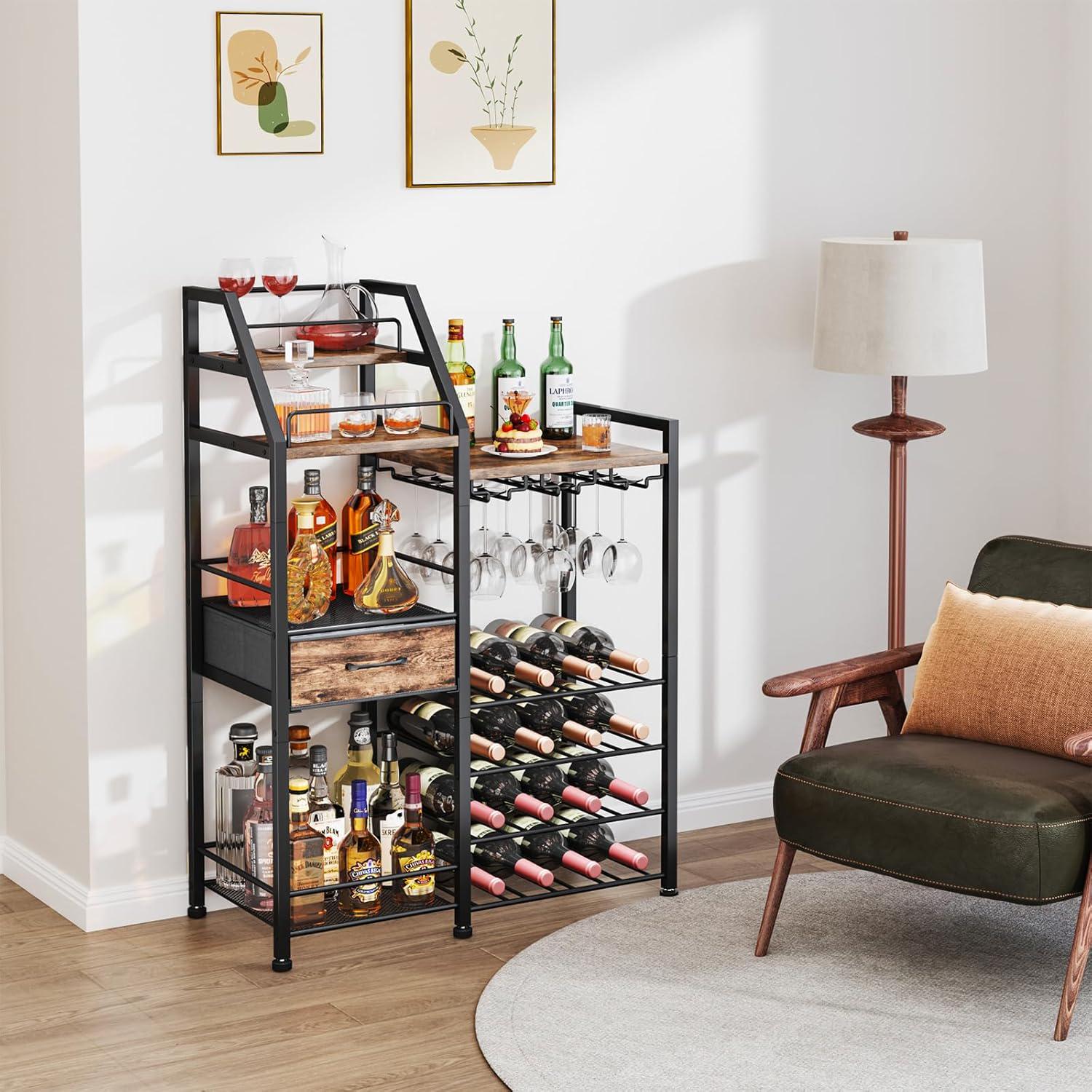 Стеллаж барный EcoLoft IN-2395 в стиле лофт (25264397) Стеллаж барный EcoLoft IN-2395 в стиле лофт (25264397)