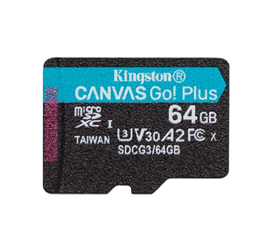 Карта памяти Kingston Canvas Go Plus 170R SDCG3 64 Гб V30 A2 (dde78165)
