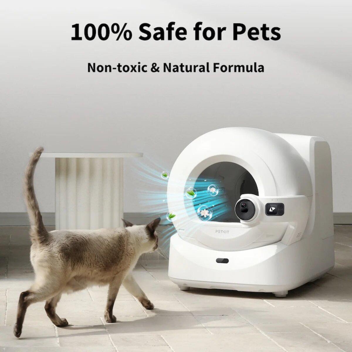 Капсула-нейтрализатор запаха кошачьего лотка PETKIT Pet Odor Eliminator N60 3 шт. (P9224) - фото 4 Капсула-нейтрализатор запаха кошачьего лотка PETKIT Pet Odor Eliminator N60 3 шт. (P9224) - фото 4