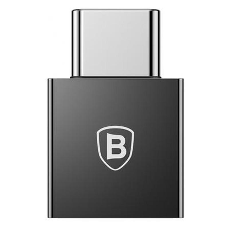 Перехідник-адаптер CATJQ-B01 Type-C до USB Чорний