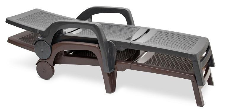 Лежак Bica MIAMI Коричневый (1888) - фото 5 Лежак Bica MIAMI Коричневый (1888) - фото 5