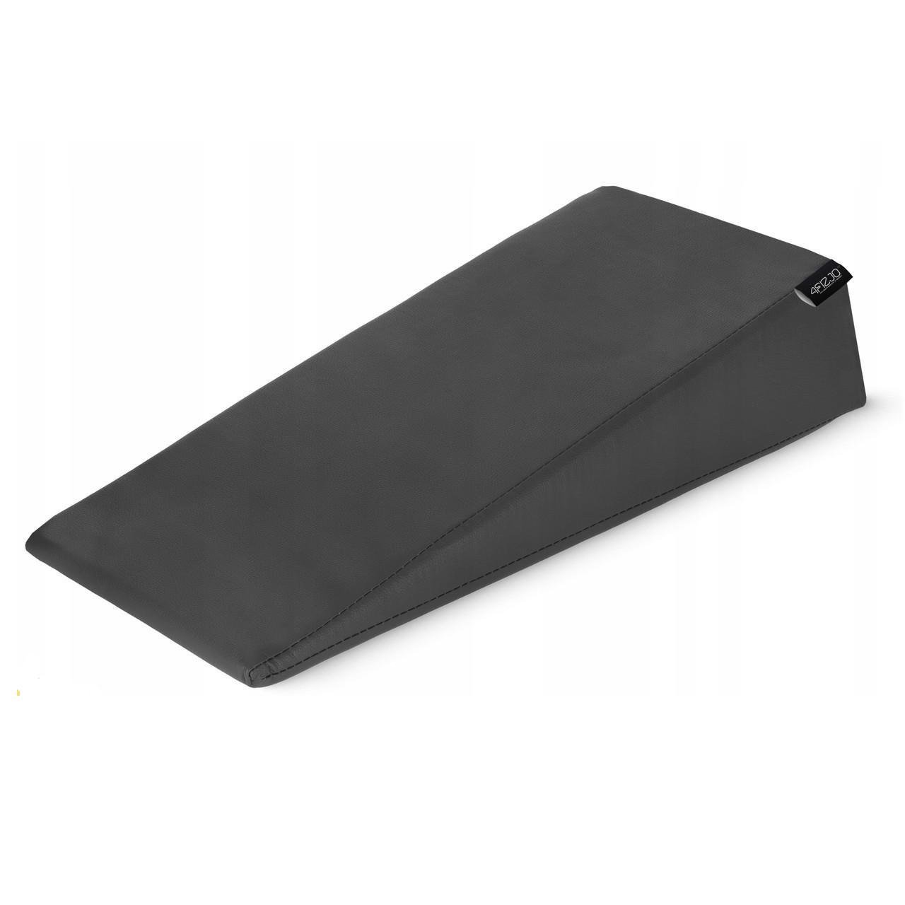 Клин для реабілітації та масажу 4FIZJO 54x22x12 см Black (P-5905973403030)