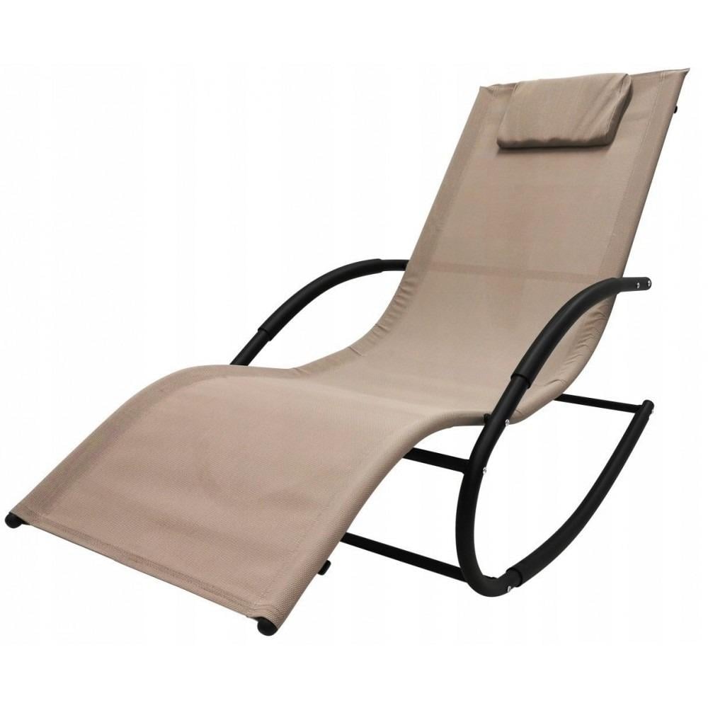 Шезлонг Bonro BG-01 Коричневый (42400533_sike_NM)