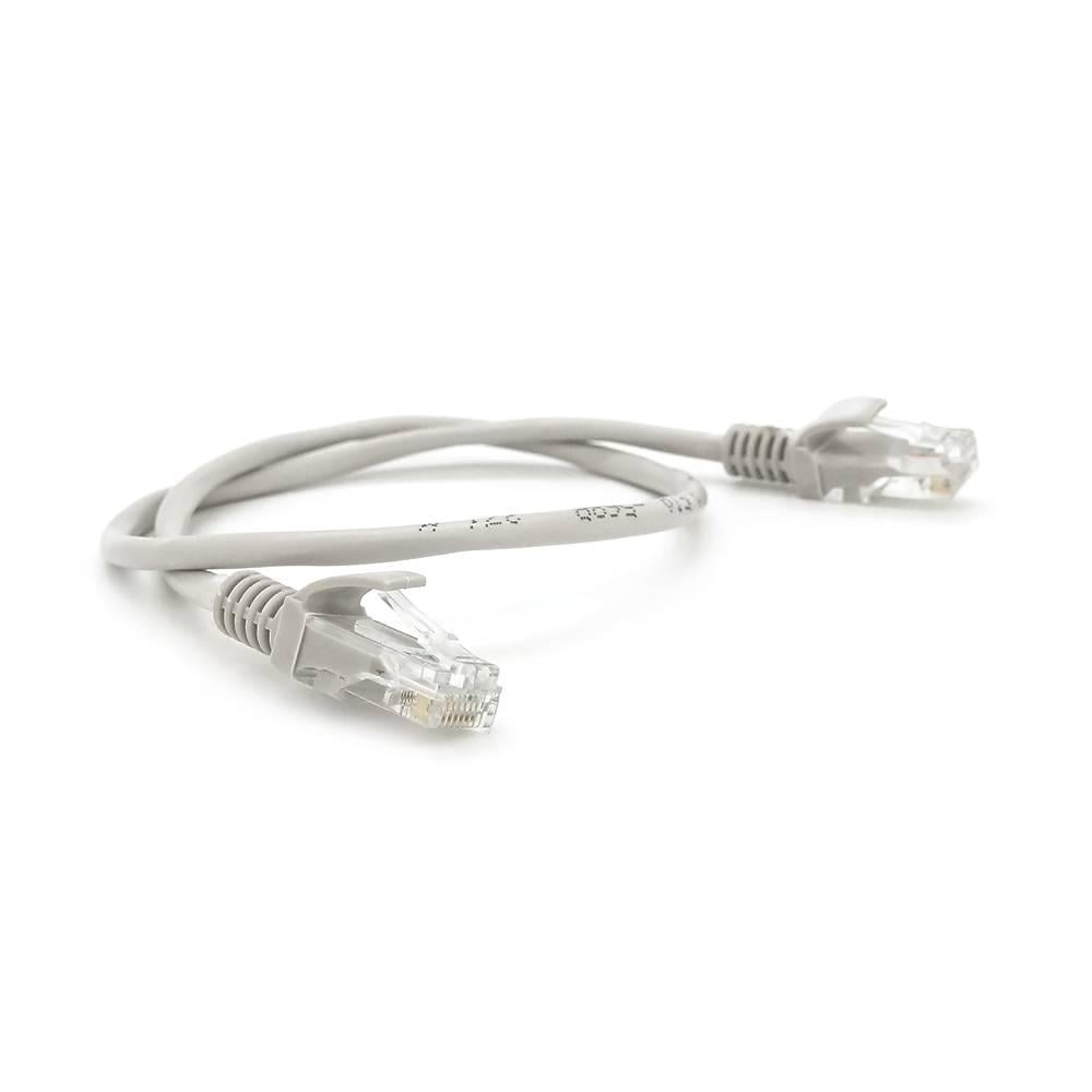 Патч-корд литий Ritar CCA UTP RJ45 Cat,5e 0,3 м Q710 Сірий
