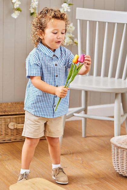 Шорты H&M 1134180 68 см Бежевый