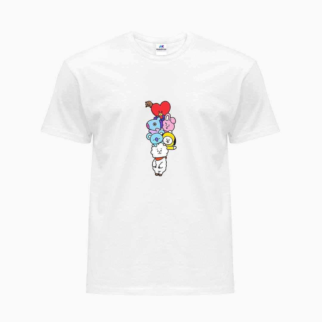 Футболка детская BTS Белый (9224-1064-1)